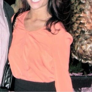 Ark & Co Coral Women's Blouse with Open Upper Back